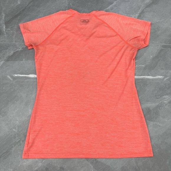Women’s Under Armour Heat Gear Semi Fitted Short Sleeve V-Neck Shirt Small - Picture 10 of 16